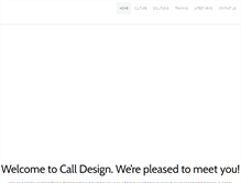 Tablet Screenshot of calldesignna.com